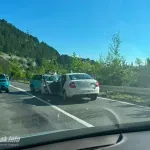Sudar tri automobila u Jablanici, promet ide naizmjenično