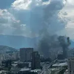 Sarajevo obavijeno crnim dimom, gori novogradnja na Pofalićima