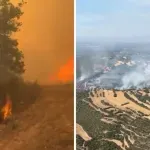 Španjolska se bori s velikim požarom, evakuirano deset kuća