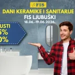 Dani keramike i sanitarije u FIS-u u Ljubuškom – iskoristite odlične pogodnosti