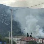 VIDEO | Gori na sve strane Mostara: Zapalio se napušteni kop rudnika