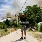 Air-tractori ponovno iznad Mostara: Gori odlagalište guma na Uborku