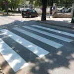 Onečišćenje nije oštećenje: Zašto "zebre" po Mostaru "blijede" već prvi dan