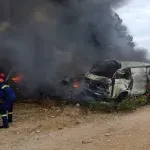 Požar na auto otpadu u Ljutom Docu