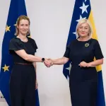 Krišto i Kallas o "nekoliko koraka" ka EU