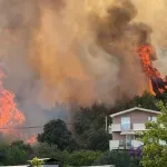 VIDEO | Vatra kod Trogira zaprijetila kućama, 50 vatrogasaca na terenu