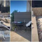Britanci devastirali apartman u Novalji, širi se snimka
