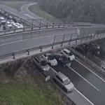 Snažno nevrijeme u Sloveniji: Vozači se od tuče veličine oraha skrivali u tunelima