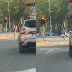 VIDEO | Opasnost na mostarskim cestama: Romobilom kroz crveno