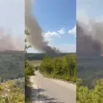 FOTO/VIDEO | Veliki požar na granici Čitluka i Ljubuškog