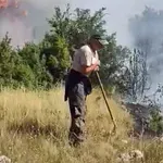 Požar na Jahorini zahvatio minsko sumnjivo područje