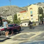 Sudar dva vozila kod Franjevačke crkve