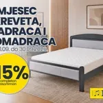 Mjesec kreveta, madraca i nadmadraca u FIS centrima
