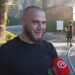 Turist iz BiH s bebom bježao od požara: "Pao joj je žar na glavu, kosa je počela gorjeti"