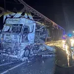 Drama na Savi: Na mostu se zapalio kamion, granični prijelaz zatvoren do daljnjeg