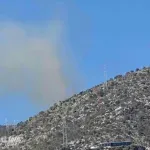 Gori na Planinici, mostarski vatrogasci na terenu