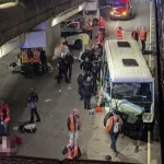 19 ozlijeđenih u sudaru autobusa i teretnog vlaka kod tunela La Manche