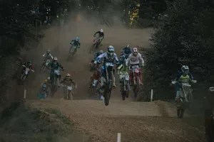 (FOTO) V Mačkovcih potekala dirka pokalnega prvenstva v motokrosu