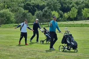 (FOTO) Prvi tovrstni turnir dvojic v golfu in footgolfu v Radencih