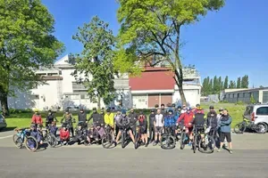 (FOTO) Na okupatorski Gonici pedale poganjalo 35 udeležencev