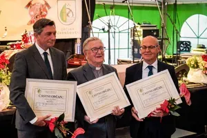 (FOTO) Občina Črenšovci za častne občane razglasila Karla Bedernjaka, Jožefa Horvata in Boruta Pahorja
