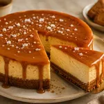 Iščete popolno sladico za posebne priložnosti? Poskusite cheesecake s slano karamelo, tudi za vse poznavalce bo tole prijetno presenečenje