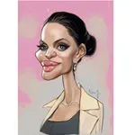 Nanine karikature: Angelina Jolie