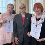 Mira Kavčič in Tatjana Sedej prejemnici priznanja Naj prostovoljka leta 2024