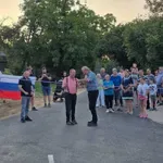 Župan občine Moravče odprl novo asfaltirano cesto in križišče Seliše na Gori pri Pečah