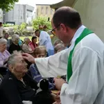 Srečanje bolnikov ob sveti maši v Domu upokojencev Domžale