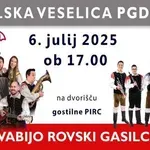 Rovski gasilci vabijo na nepozabno zabavo z Ansamblom Saša Avsenika!