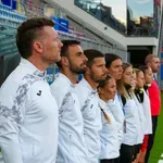 Matej Rožič Mavrič po tekmi v Oslu: »Ponosen na dekleta in na to, kaj so pokazala«