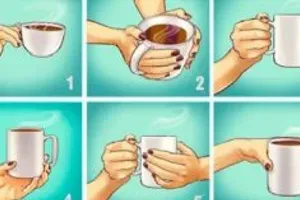 Jak držíte šálek při pití kávy nebo čaje? Zajímavý psychologický test odhalí vaši osobnost