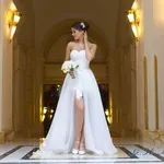 Luxus minőségű menyasszonyi ruha barátságos áron
