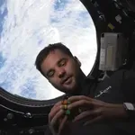 Kapu Tibor olyat csinált a Rubik-kockával az űrben, amit még egyetlen magyar se