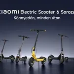 Biztonságban két keréken a Xiaomi Electric Scooter 6 modelljeivel