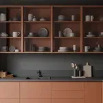 Eleged van a poros nyitott polcokból a konyhában? Ez a megoldás látható marad – mégsem lesz koszos
