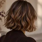 A waterfall bob az ősz legnőiesebb frizurája: elegáns, mégis természetes