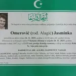 Preminula je Omerović Jasminka