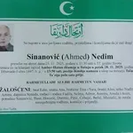 Preminuo je Sinanović Nedim