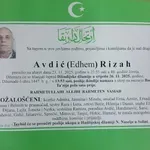 Preminuo je Avdić Rizah