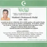 Preminuo je Muhlisić Halid