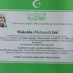 Preminula je Maksida Isić