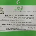 Preminula je Salihović Nura