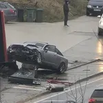 Teška saobraćajna nesreća kod Srebrenika: Tri osobe povrijeđene na putu Orašje–Tuzla