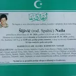 Preminula je Naila Šljivić