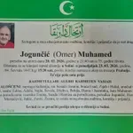 Preminuo je Muhamed Jogunčić