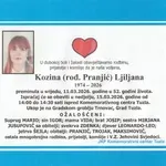 Preminula je Ljiljana Kozina