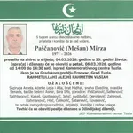 Preminuo je Mirza Paščanović