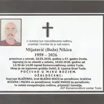 Preminuo je Nikica Mijatović